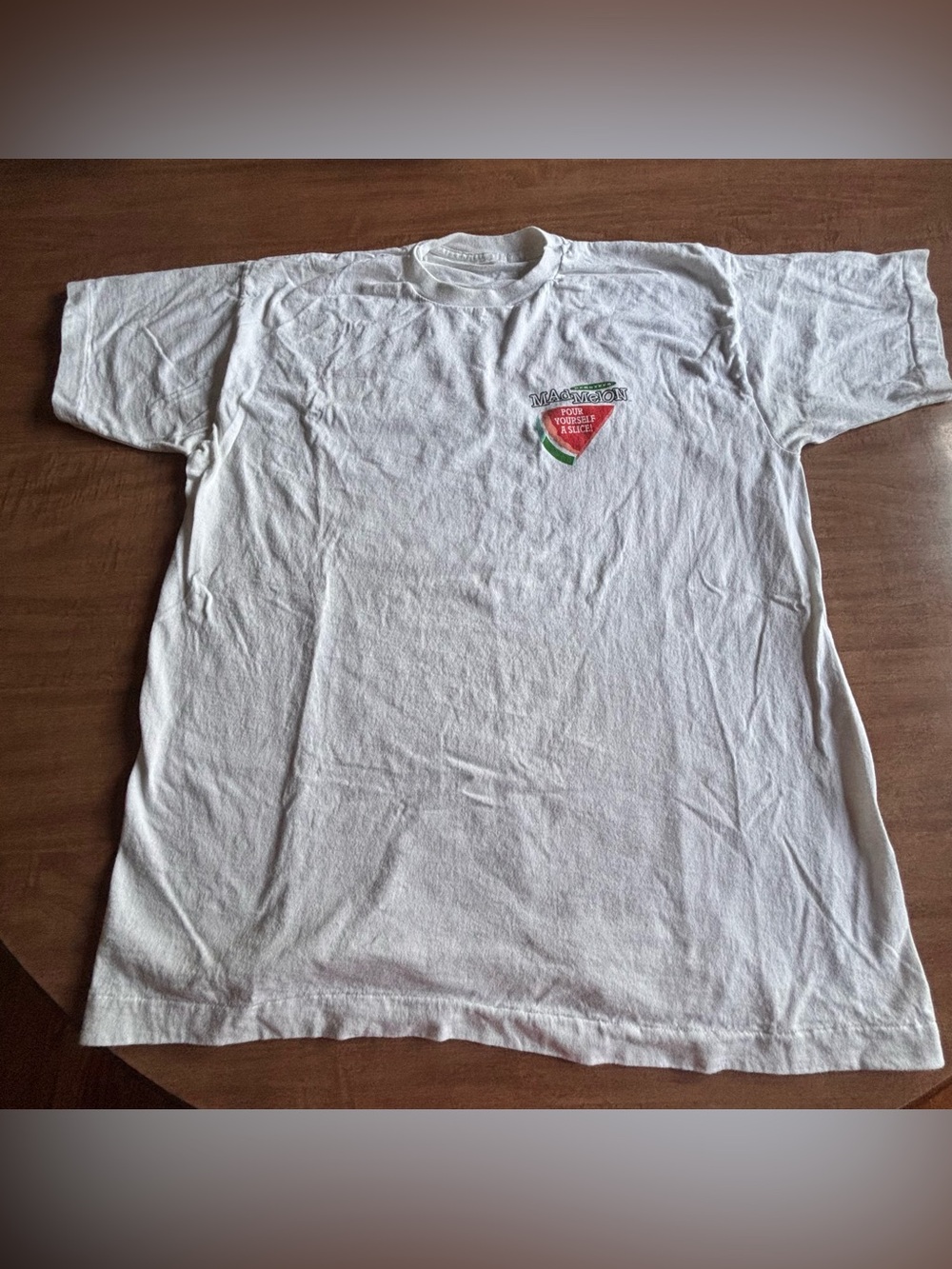 Vintage T shirt for watermelon schnapps